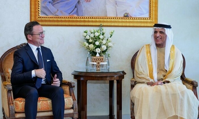 RAK Ruler receives Belgian Ambassador