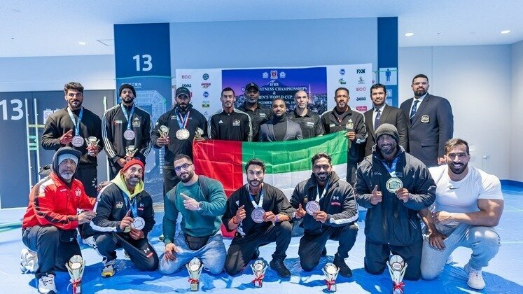 UAE shine at IFBB World Fitness Championships & Men's World Cup