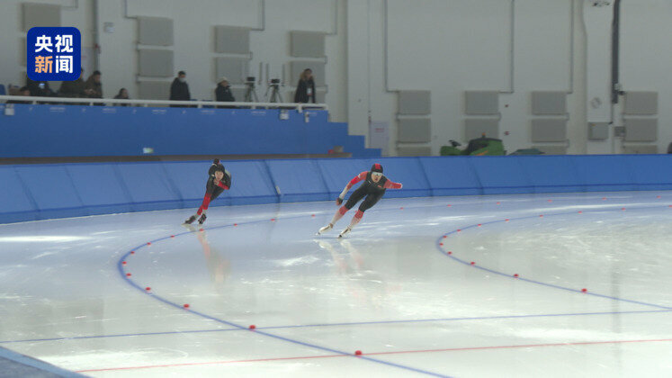 Harbin holds speed skating test event for Asian Winter Games