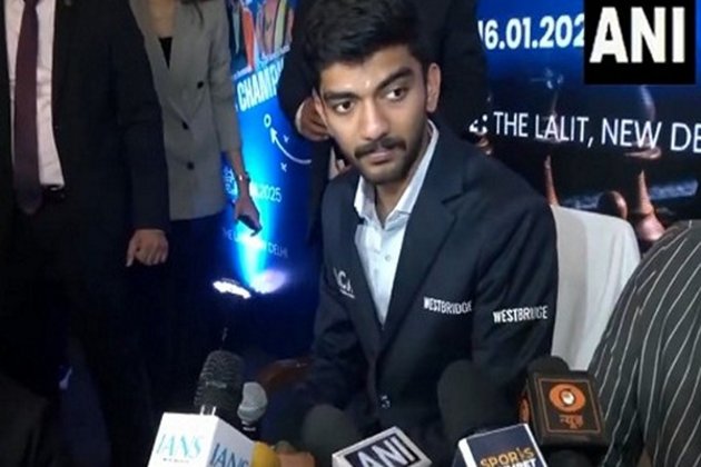 World Chess Champion D Gukesh 