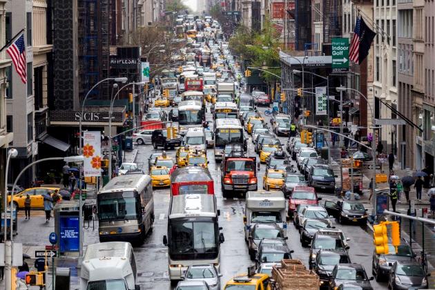 Traffic into Manhattan drops 7.5% in first week of new toll