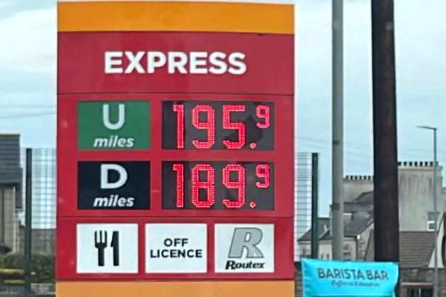 Petrol and diesel prices continue to rise as oil costs jump in Ireland