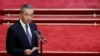 FILE - Chinese Foreign Minister Wang Yi speaks at the Great Hall of the People in Beijing, China, Sept. 5, 2024. China, as well as Japan, is trying to improve relations ahead of U.S. President-elect Donald Trump's return to the White House in the U.S.