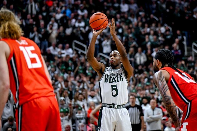 Top 25 roundup: No. 12 Michigan St. wins 11th in a row