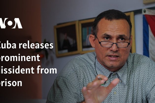 Cuba releases prominent dissident from prison