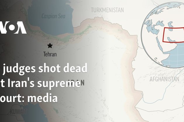 2 judges shot dead at Iran's supreme court: media