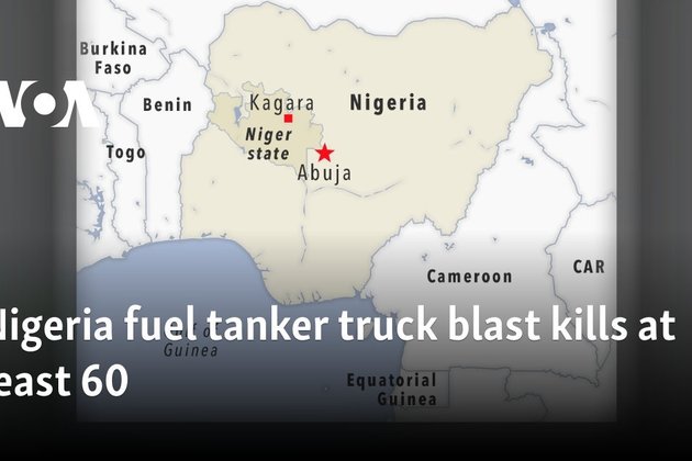 Nigeria fuel tanker truck blast kills at least 60