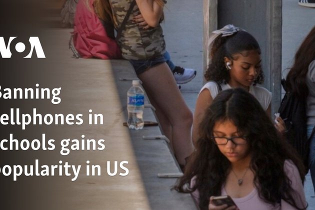 Banning cellphones in schools gains popularity in US